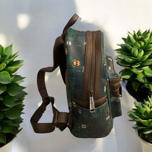 Loungefly / Disney / Star Wars - Ewok Forest -  Mini Backpack - Picture 2 of 5